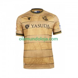 Camisola Real Sociedad Homem Equipamento Segundo 2024-2025 Manga Curta